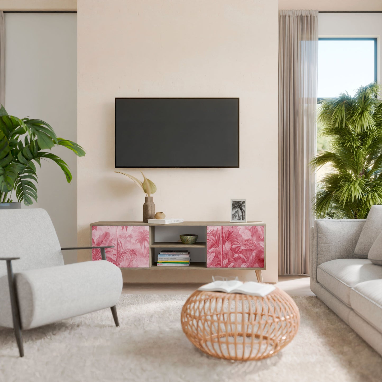 Mobile TV a 2 ante SWEET TROPICS in effetto rovere