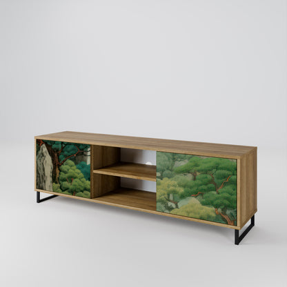 VERDURE ABYSS Mueble de TV de 2 Puertas