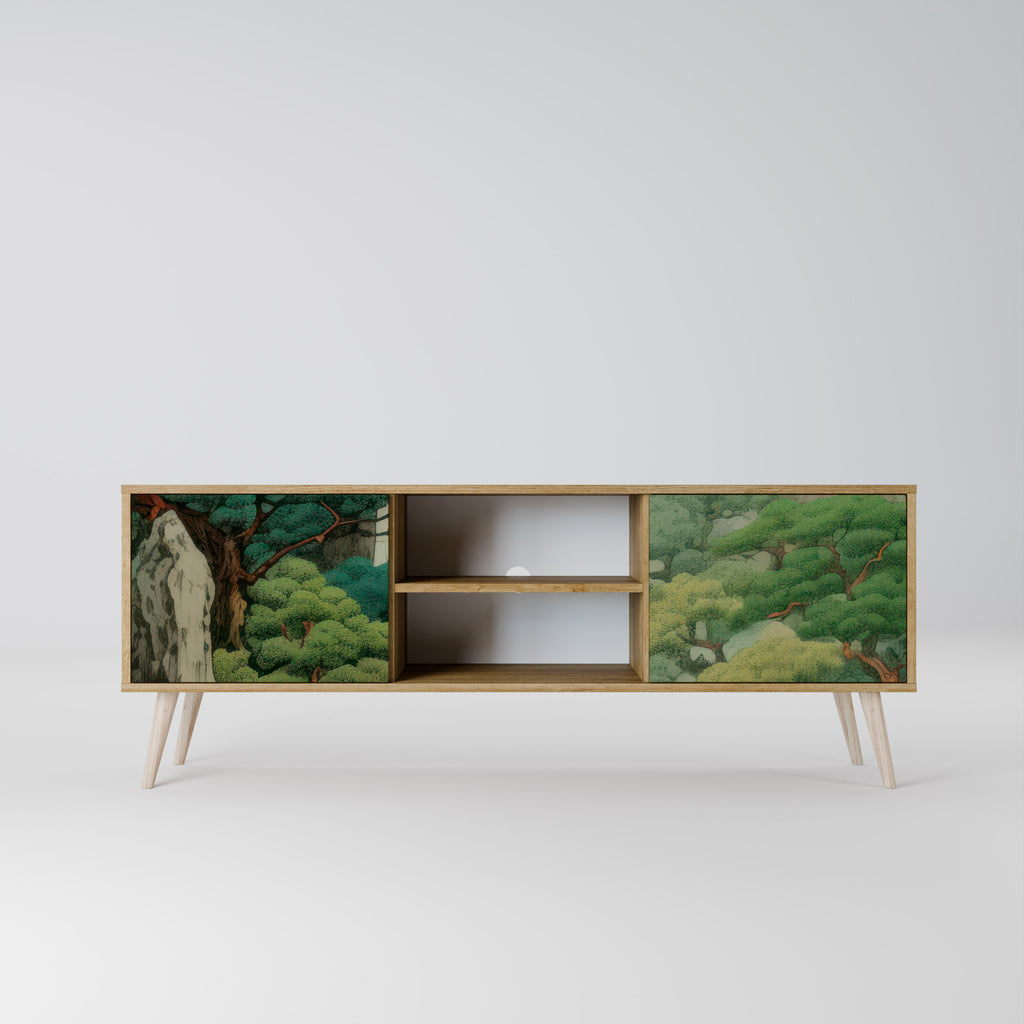 VERDURE ABYSS Mueble de TV de 2 Puertas