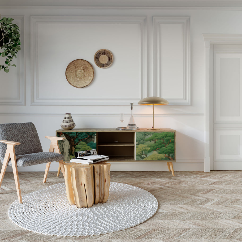 VERDURE ABYSS Mueble de TV de 2 Puertas