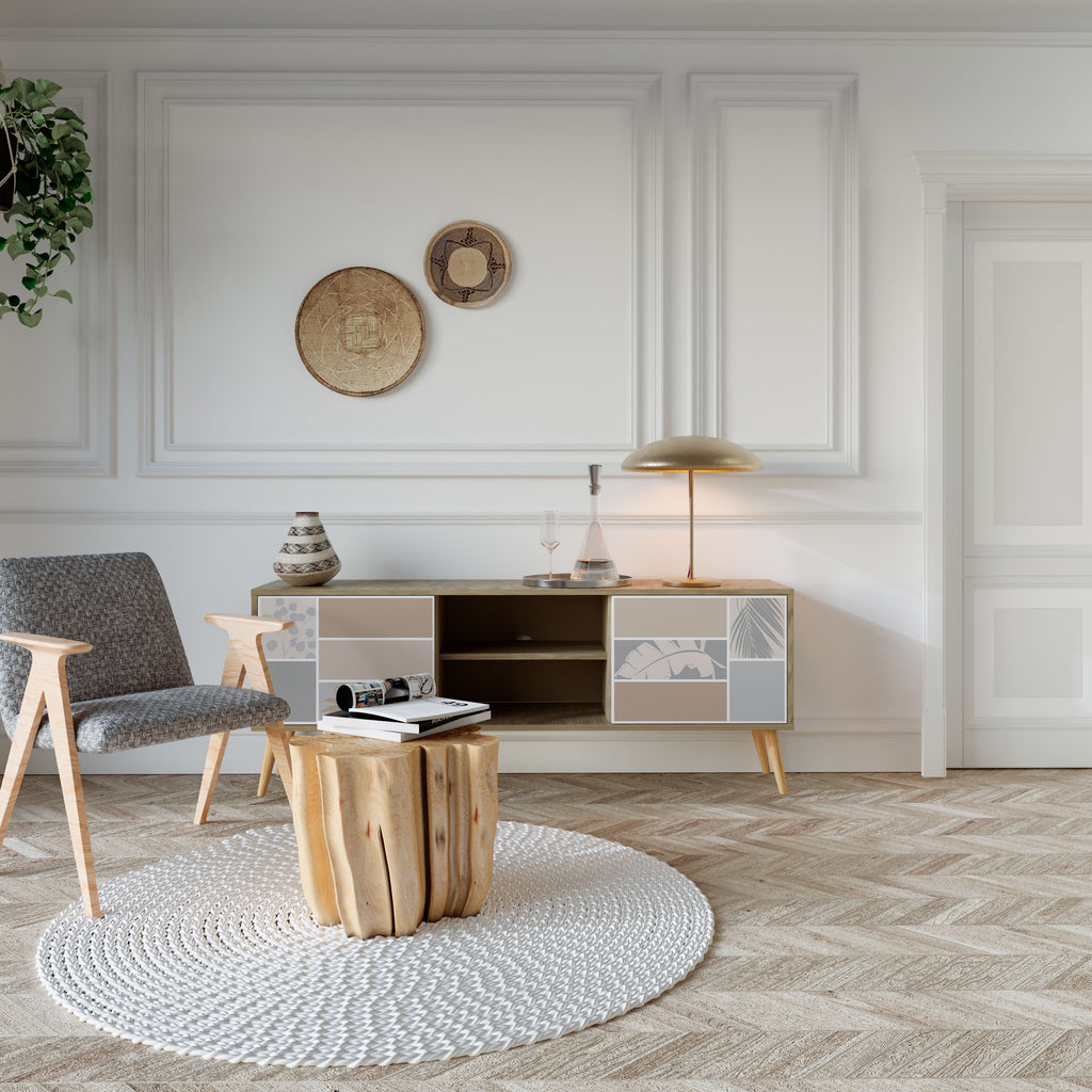 TROPICAL SHAPES Móvel de TV de 2 Portas