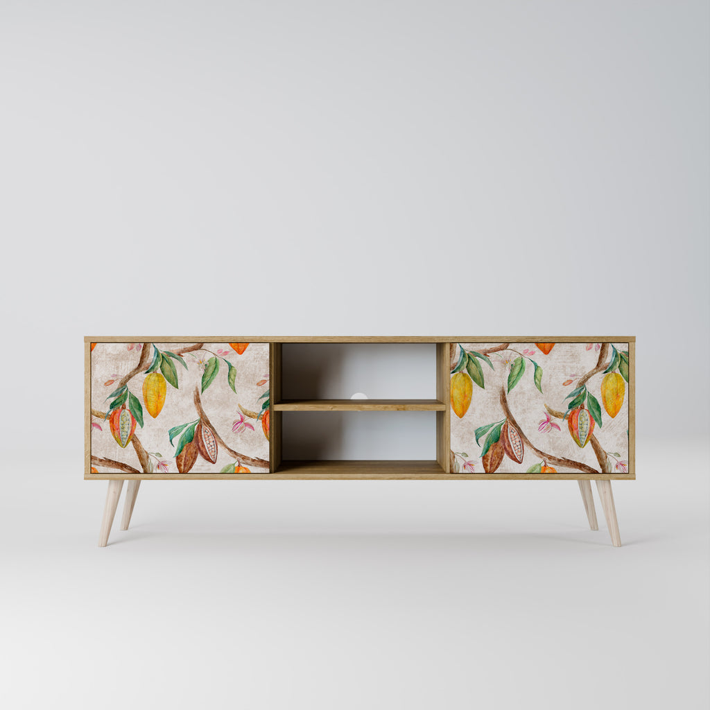 COCOA FRUITS Mueble de TV de 2 Puertas