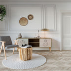 DELICATE BEAUTY Mueble de TV de 2 Puertas