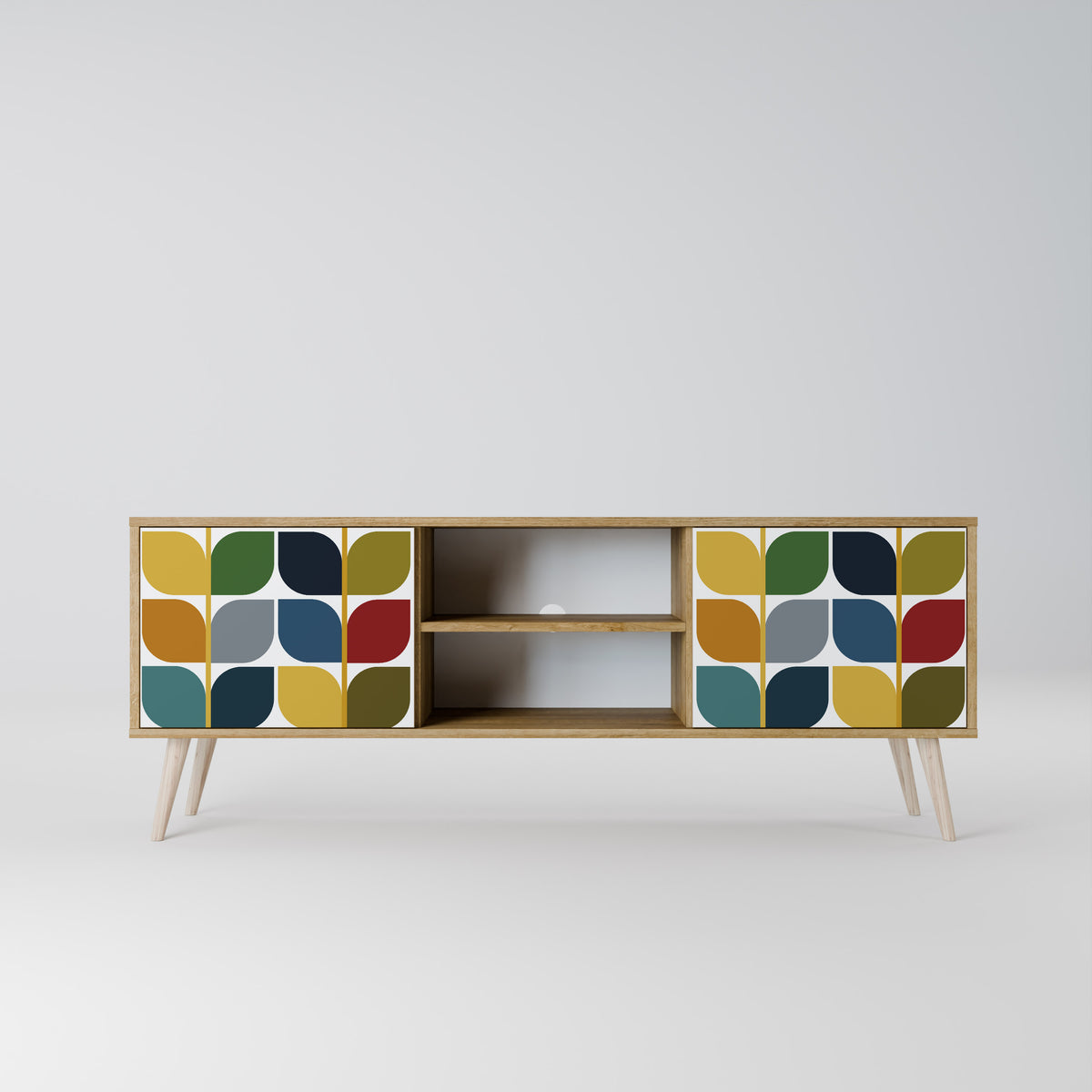 WEIGHTLESS HOURS Έπιπλο τηλεόρασης 2-θυρών