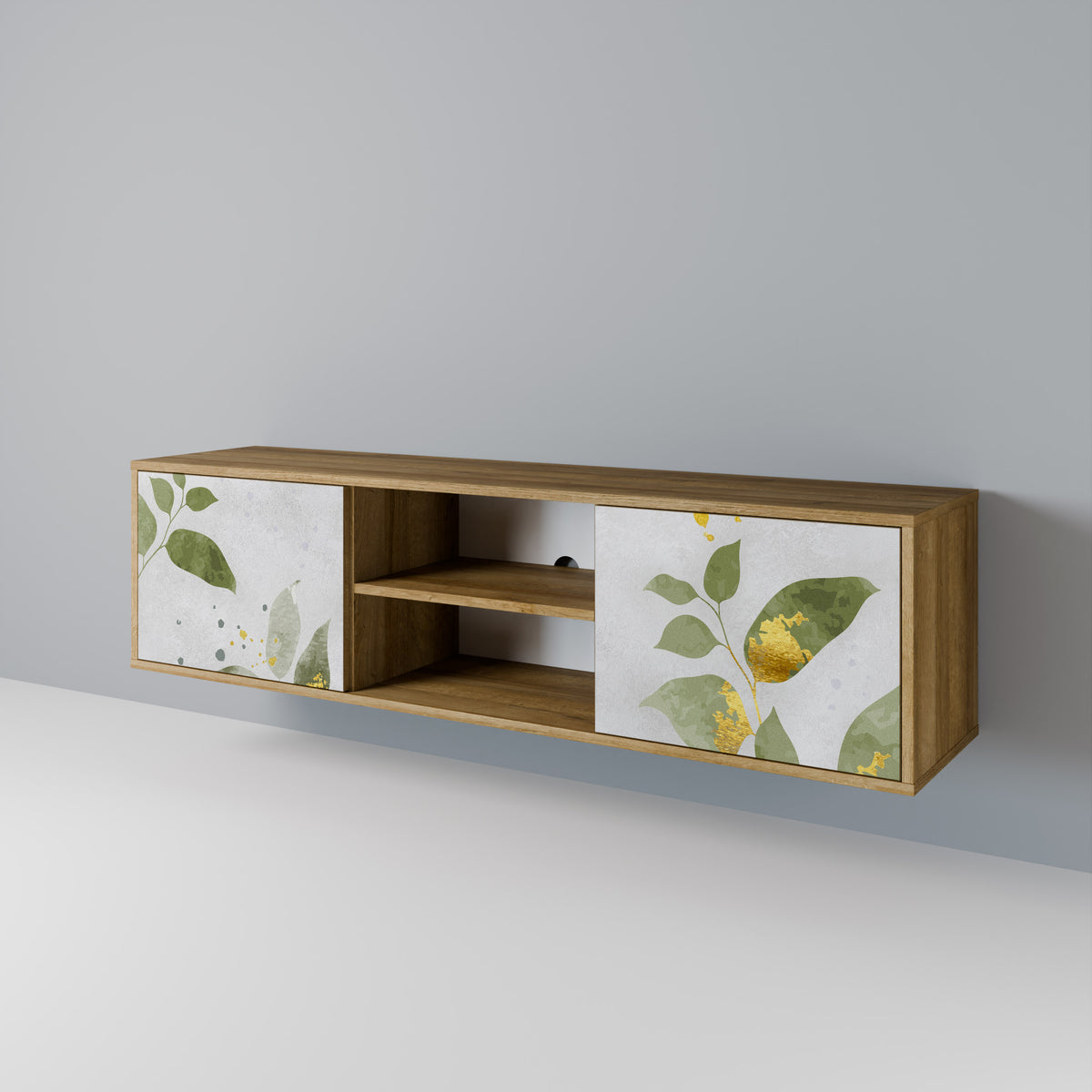 ELEGANT BOTANICS Έπιπλο τηλεόρασης 2-θυρών