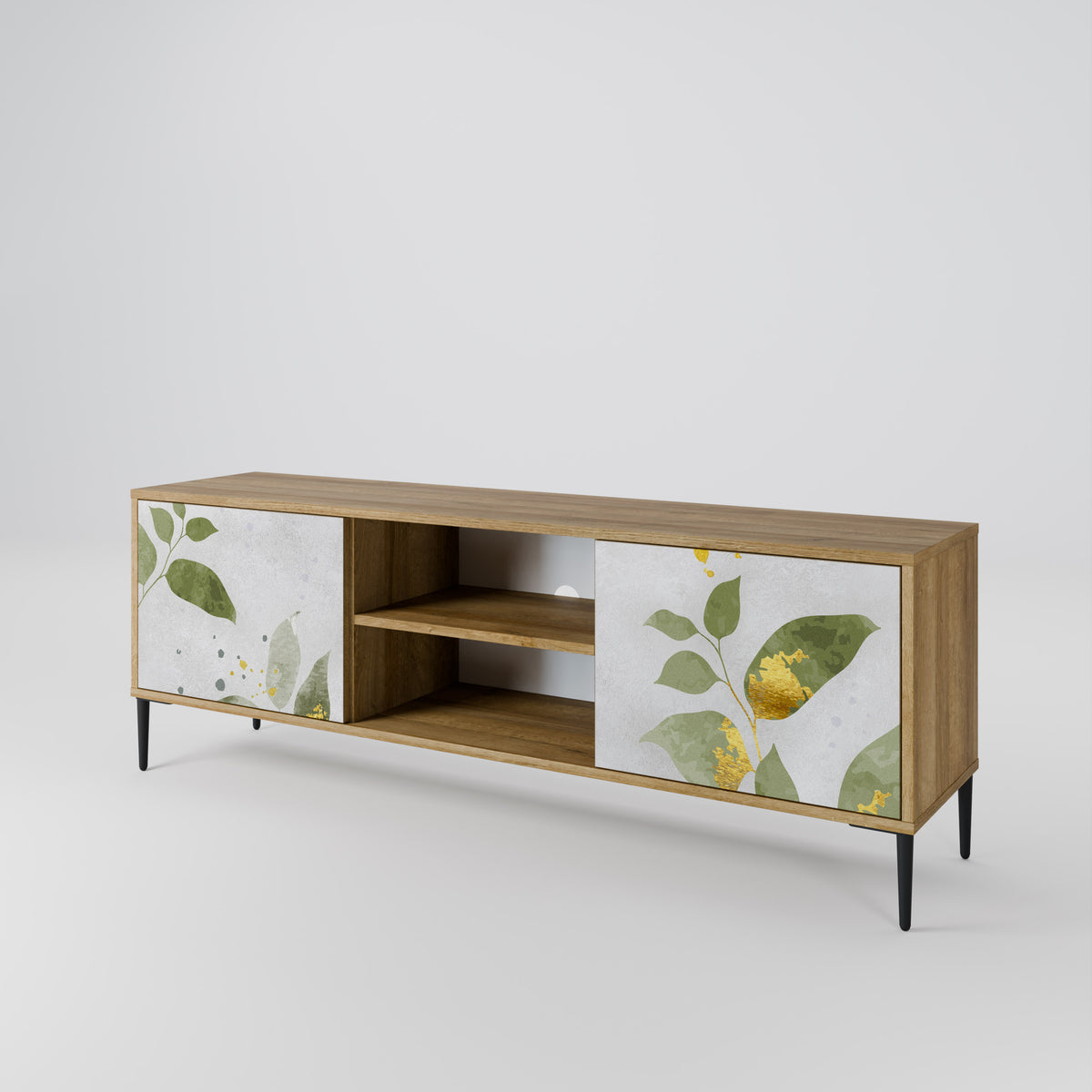 ELEGANT BOTANICS Έπιπλο τηλεόρασης 2-θυρών