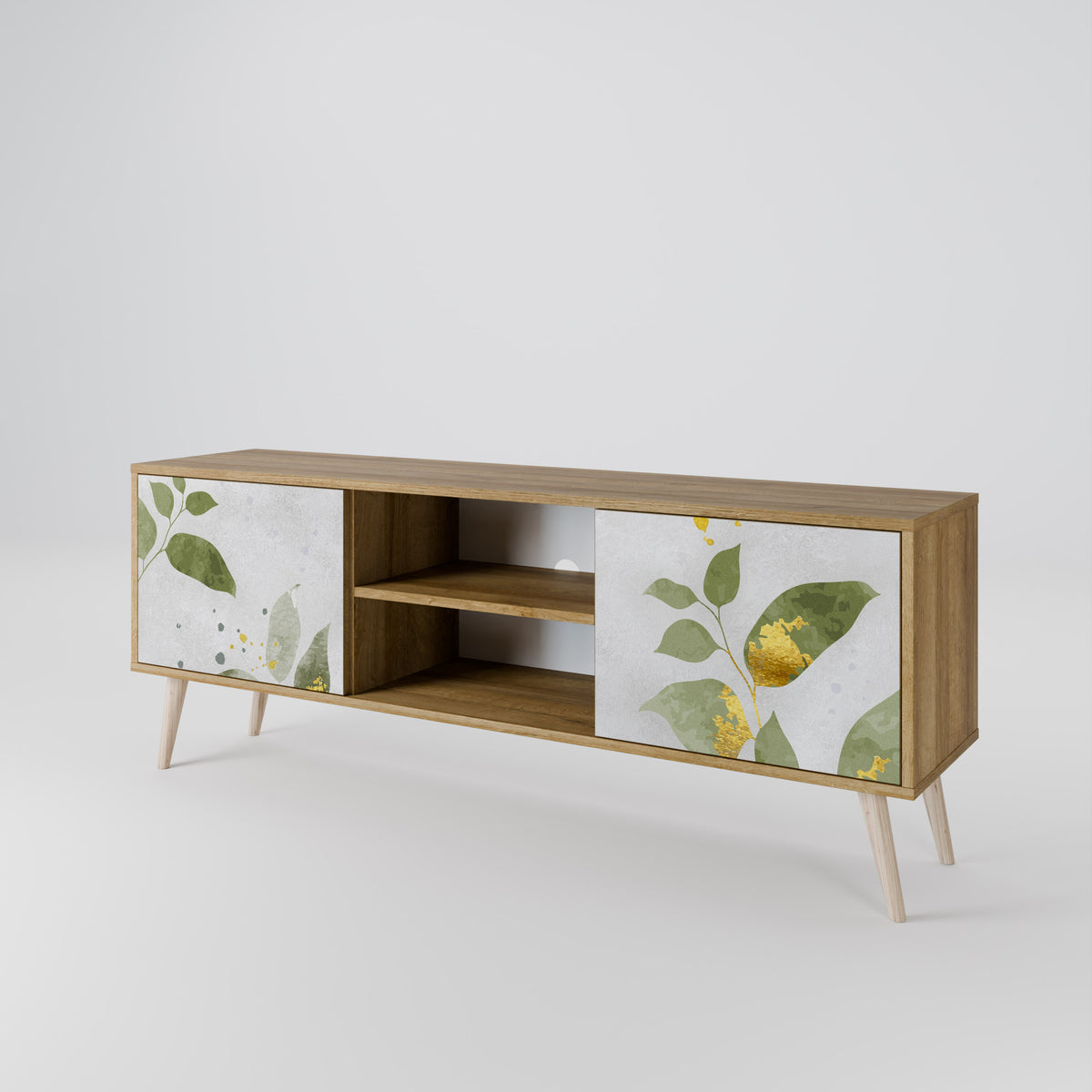 ELEGANT BOTANICS Έπιπλο τηλεόρασης 2-θυρών