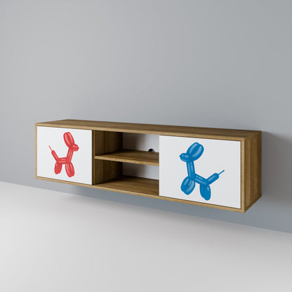 CHILDHOOD MEMORY Mueble de TV de 2 Puertas