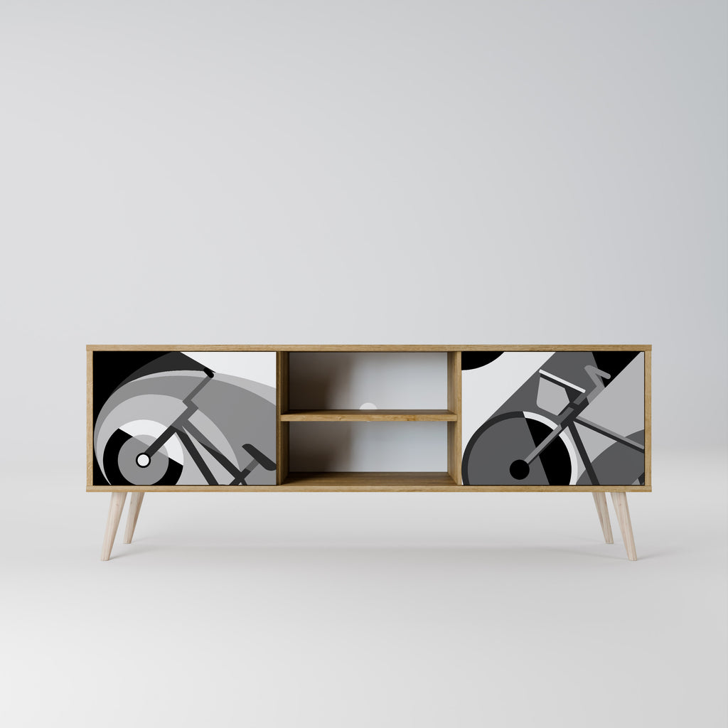 BIKE ENERGY Mueble de TV de 2 Puertas