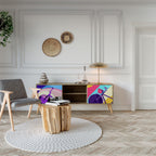 BIKE DREAMS TV-bänk med två dörrar