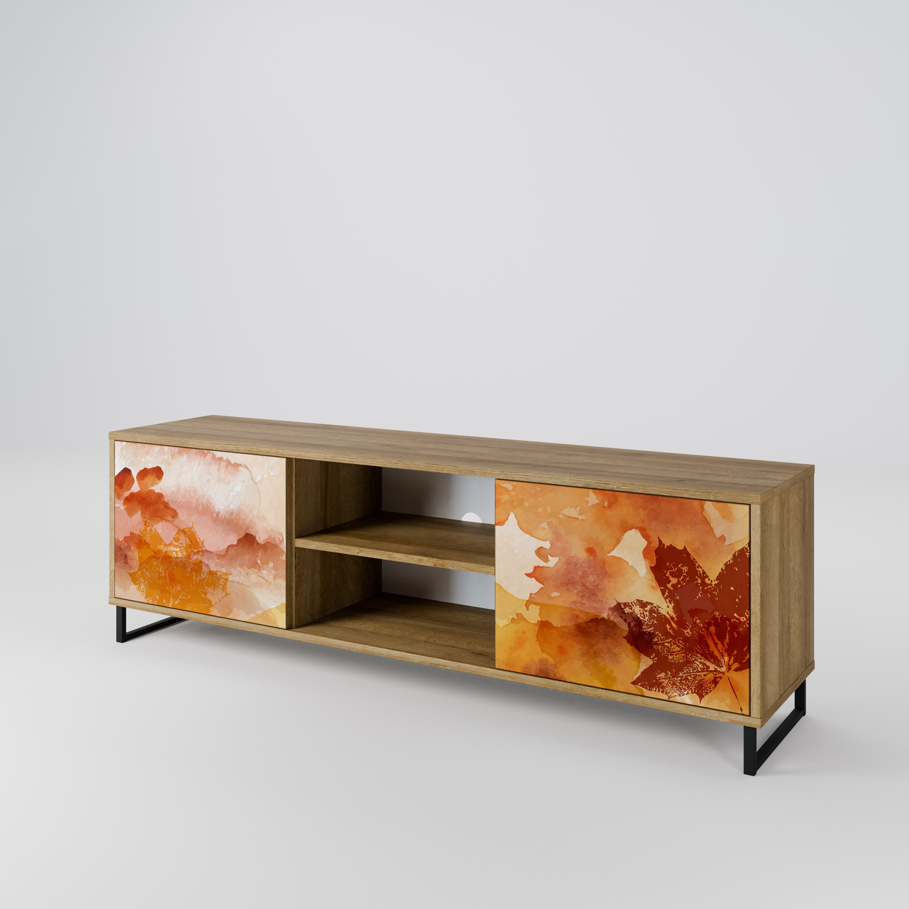 TRACES OF AUTUMN 2-Door TV Cabinet