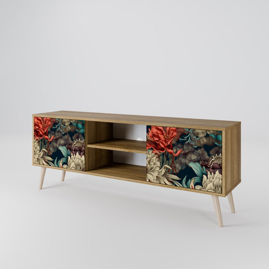 SPROUTING GRACE 2-Door TV Cabinet