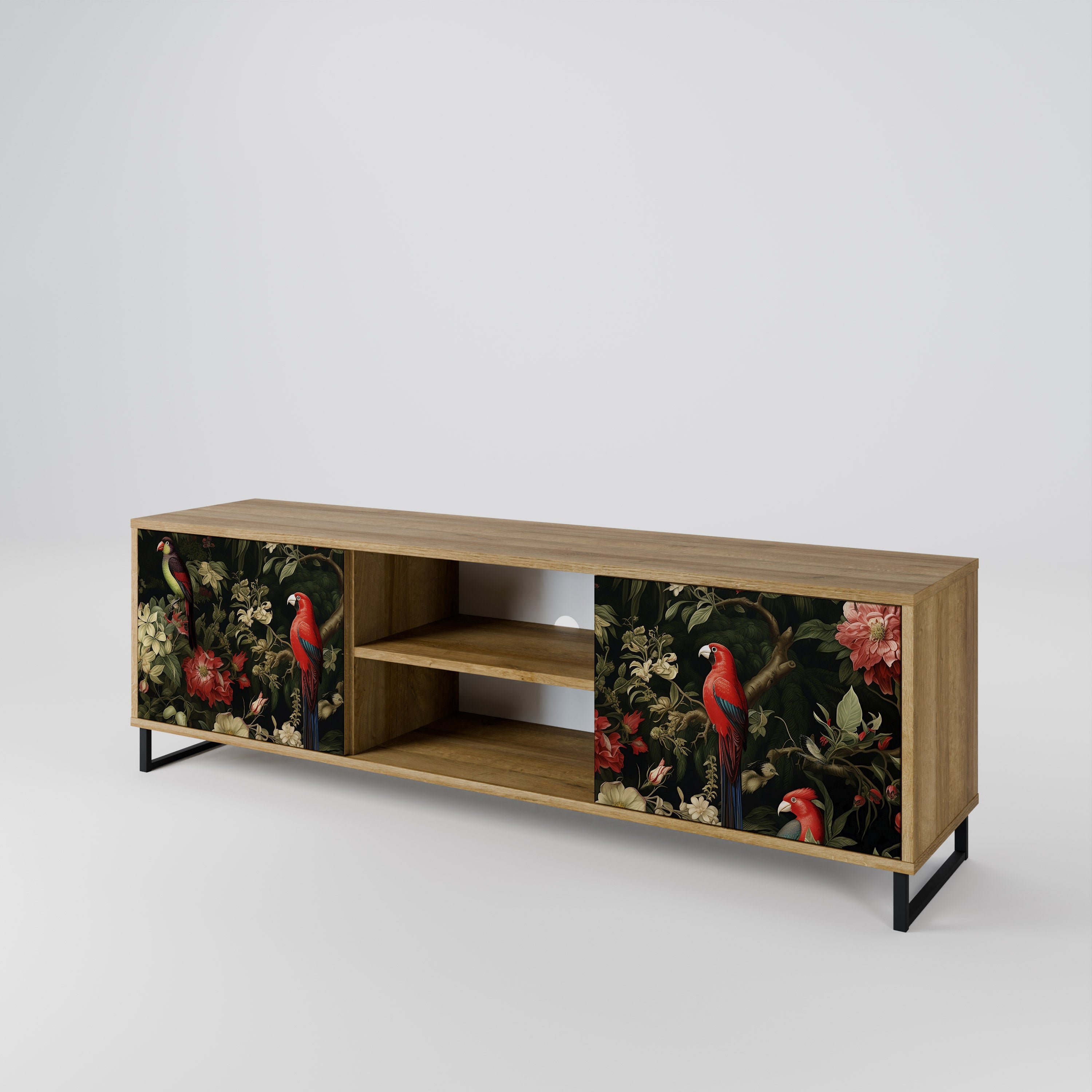 AVIAN GREENERY 2-Door TV Cabinet