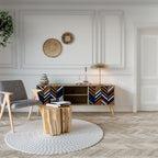 VIBRANT PATCHWORK 2-Door TV Cabinet