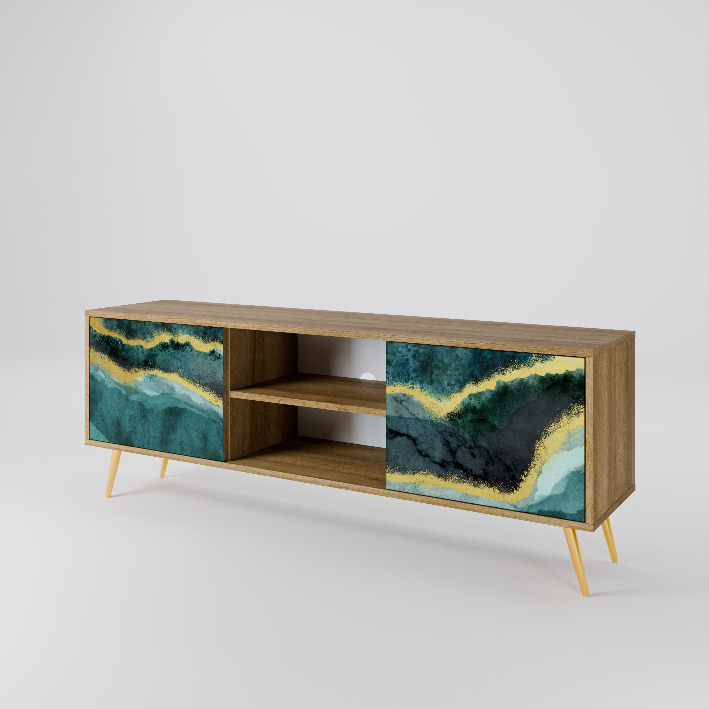 GOLDRUSH ODYSSEY 2-Door TV Cabinet