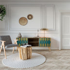 POLYGONS 2-Door TV Cabinet