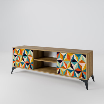 TESSELATE TREASURES 2-Door TV Cabinet