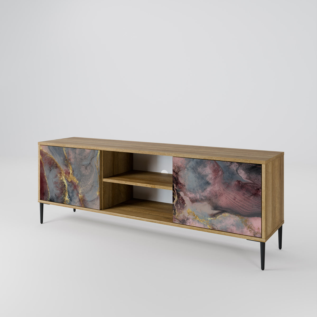 GOLDEN TIDES 2-Door TV Cabinet