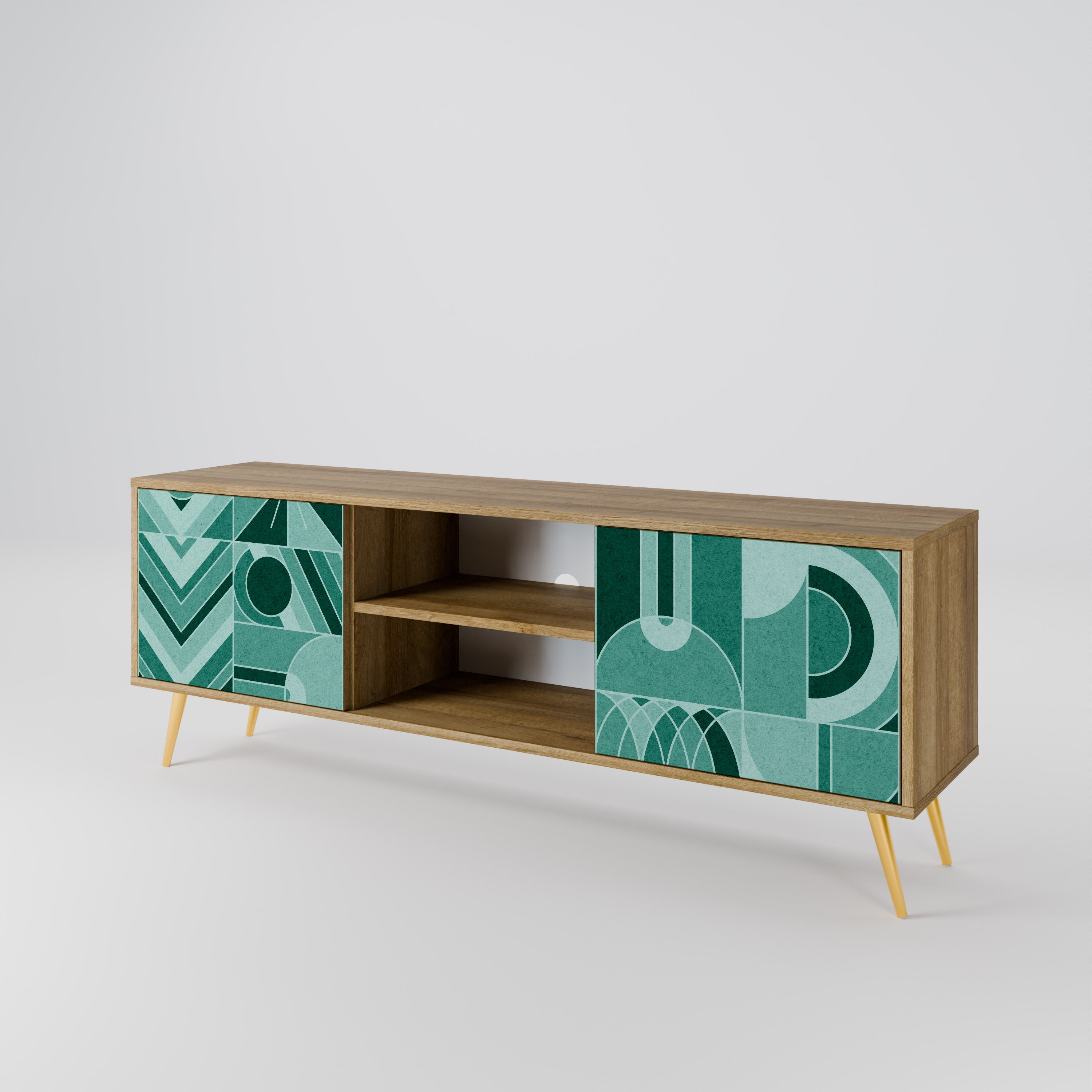 HARMONIC GRID 2-Door TV Cabinet