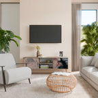 GILDED SWIRLS Móvel de TV de 2 Portas