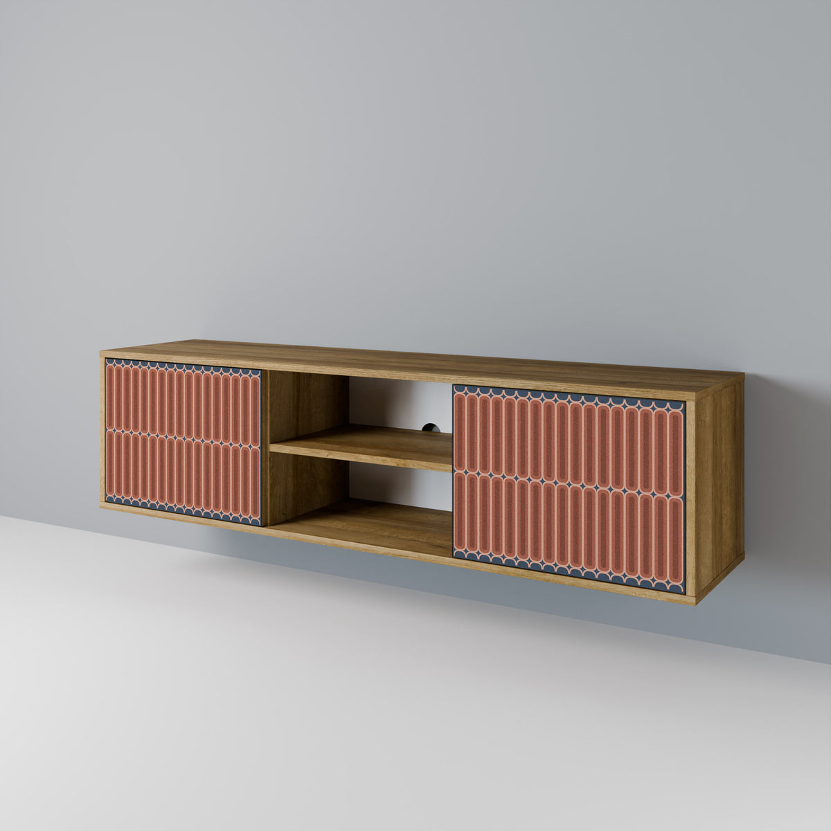 HYPNOTIC GATE 2-Door TV Cabinet