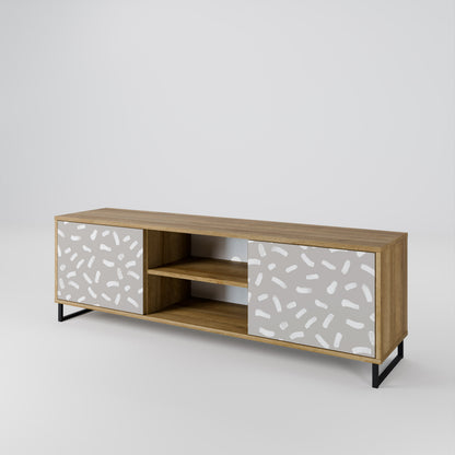 PASSING SECONDS Mueble de TV de 2 Puertas