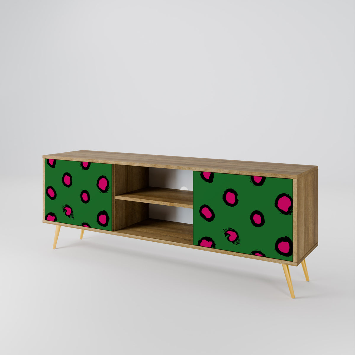 FUNKY SPOTS Έπιπλο τηλεόρασης 2-θυρών