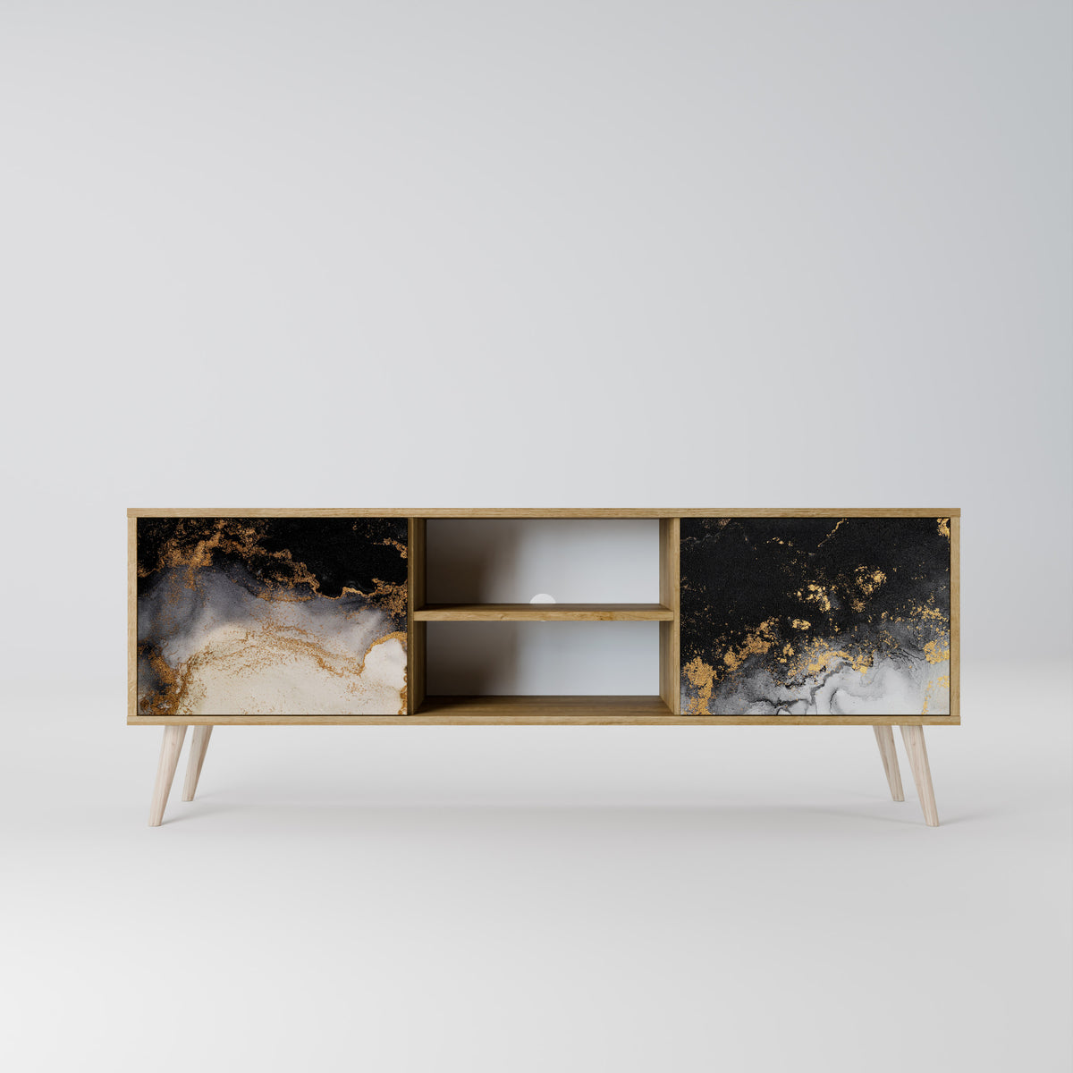 MARBLE OF TOMMORROW 2-Door TV Cabinet