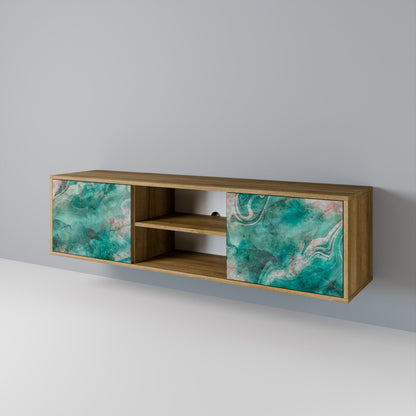 ABSTRACT ALCHEMY Mueble de TV de 2 Puertas
