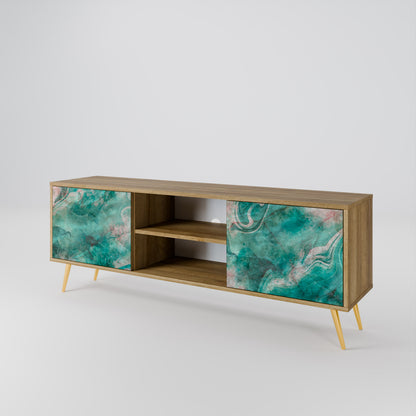 ABSTRACT ALCHEMY Mueble de TV de 2 Puertas