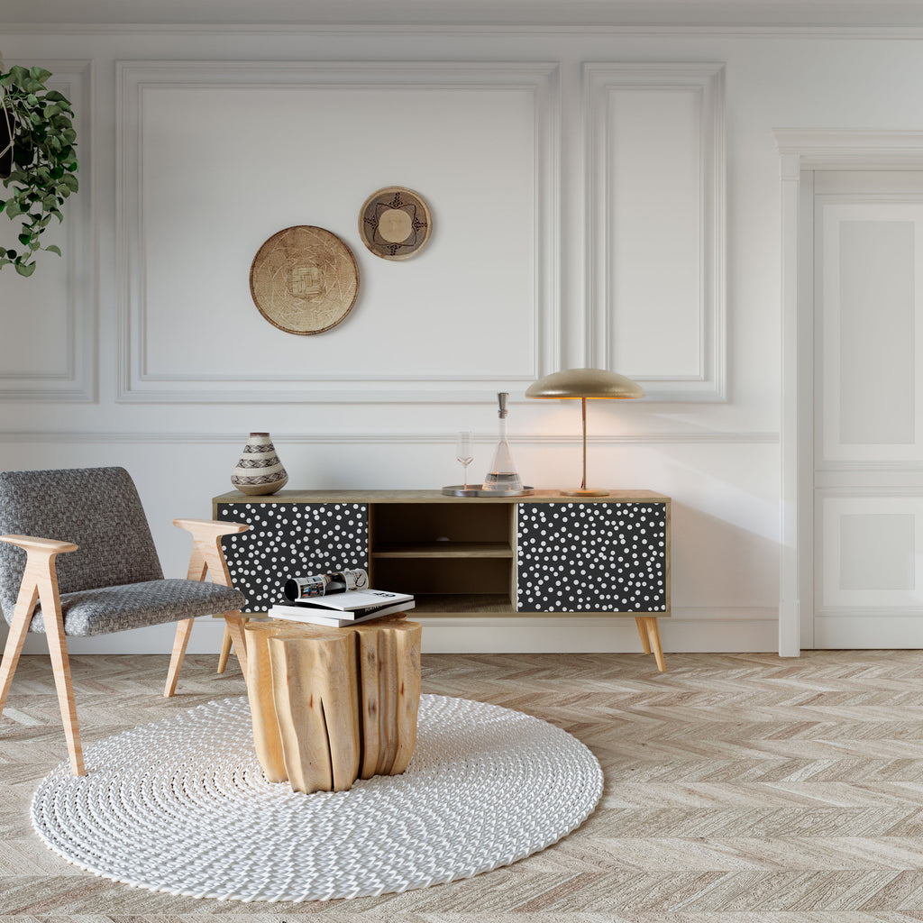 BLINDING LIGHTS 2-Door TV Cabinet