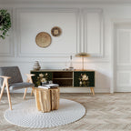 FLORAL NOIR 2-türiges TV-Lowboard