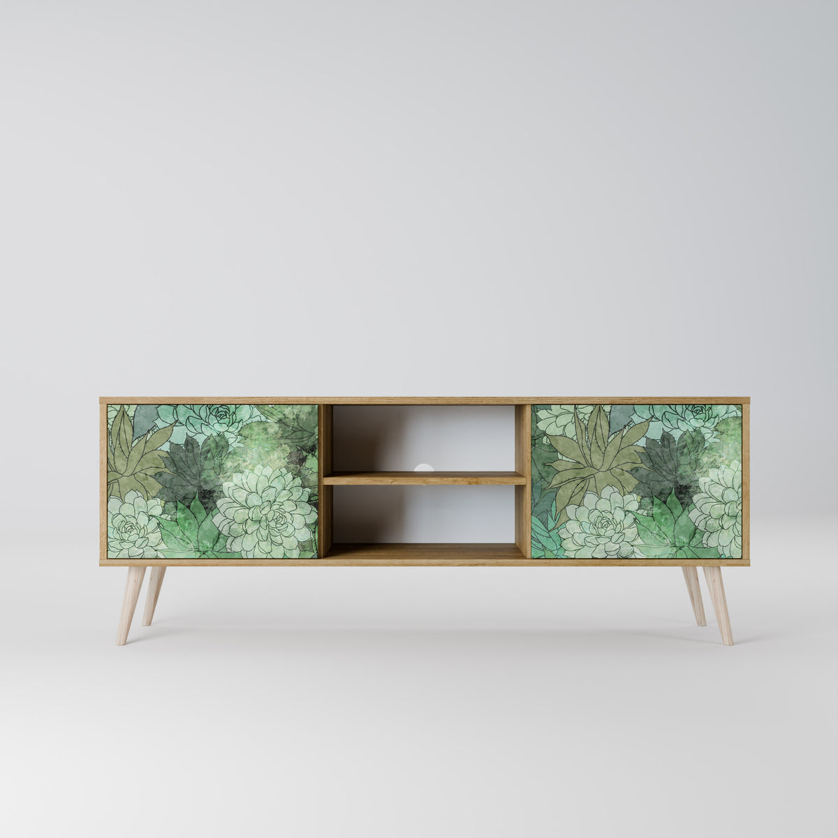 SUCCULENT CLUSTER 2-Door TV Cabinet