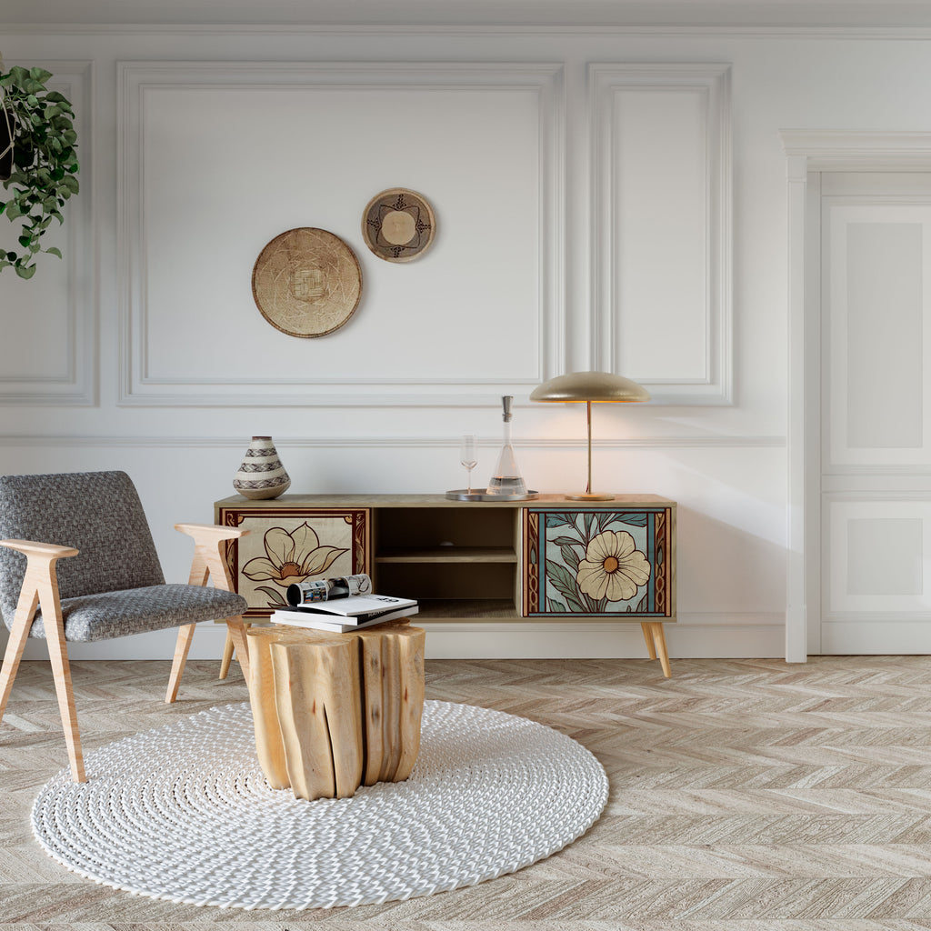 TIMELESS FLORA 2-türiges TV-Lowboard