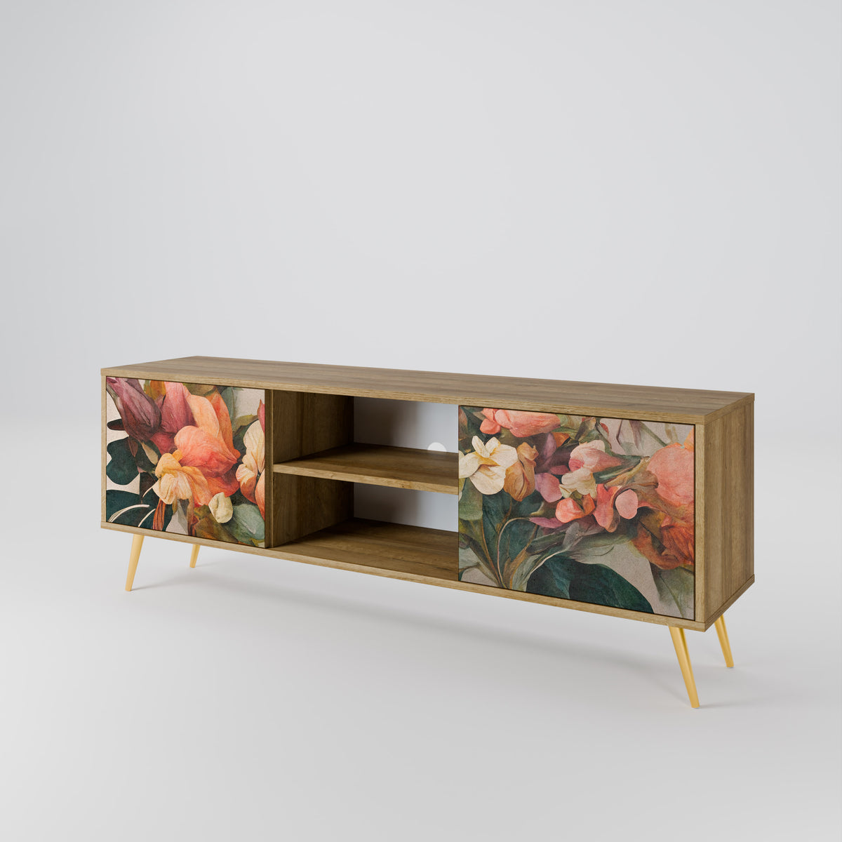 STYLISH BEAUTY 2-Door TV Cabinet