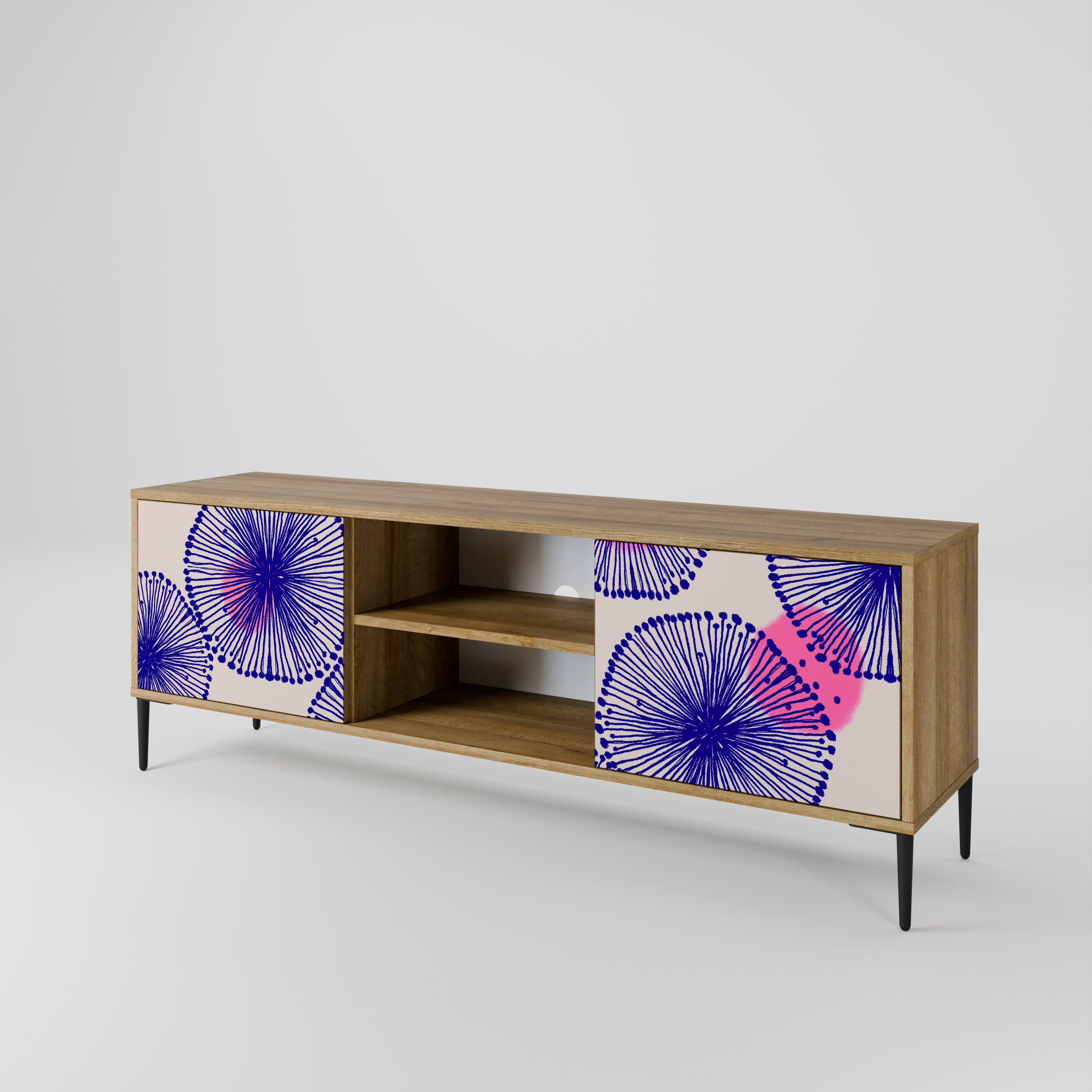 MAGIC NATURE Mueble de TV de 2 Puertas