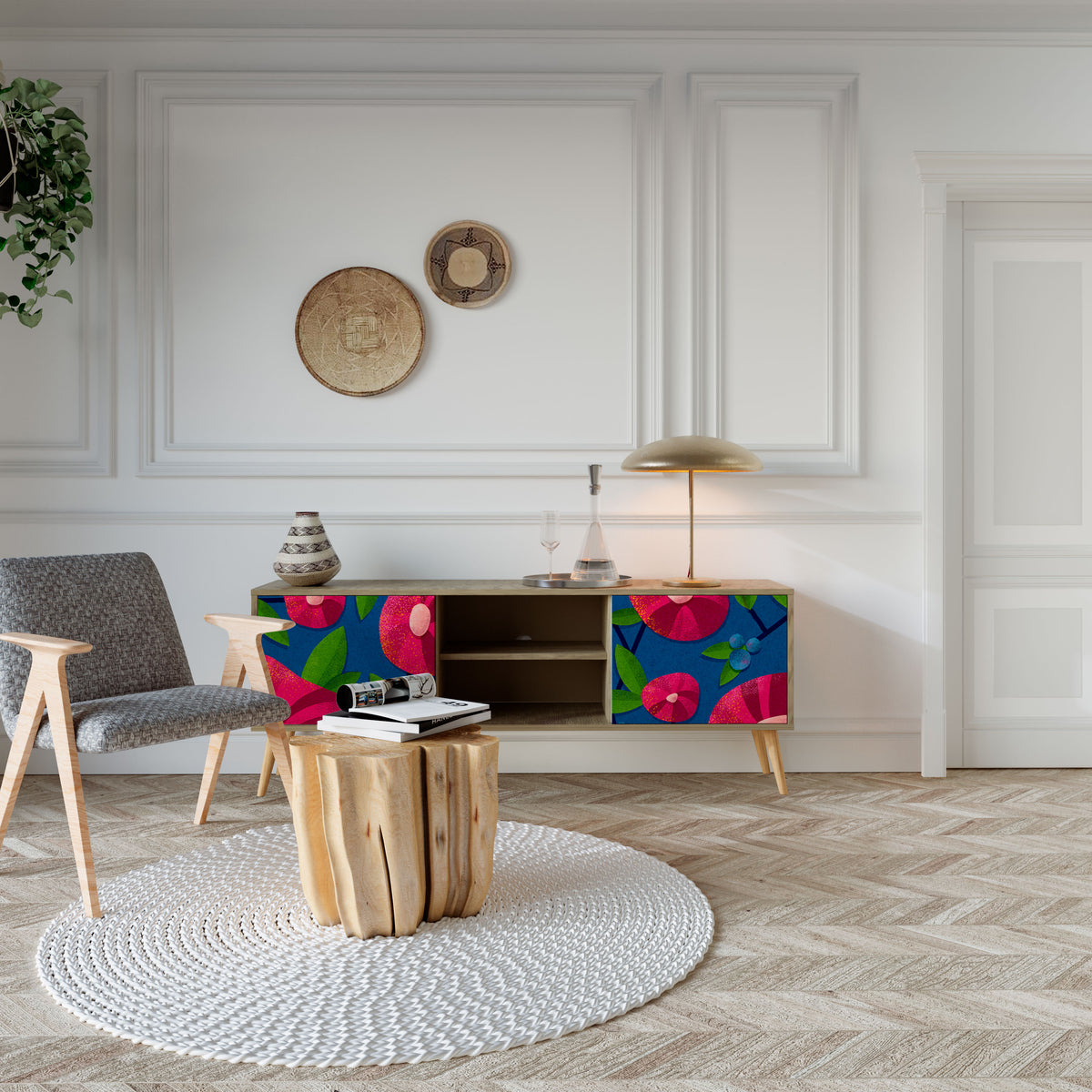 SPRING THOUGHTS 2-Door TV Cabinet