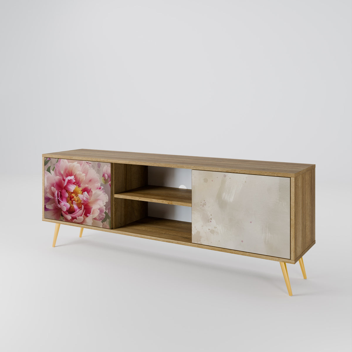 PEONY WHISPER 2-Door TV Cabinet