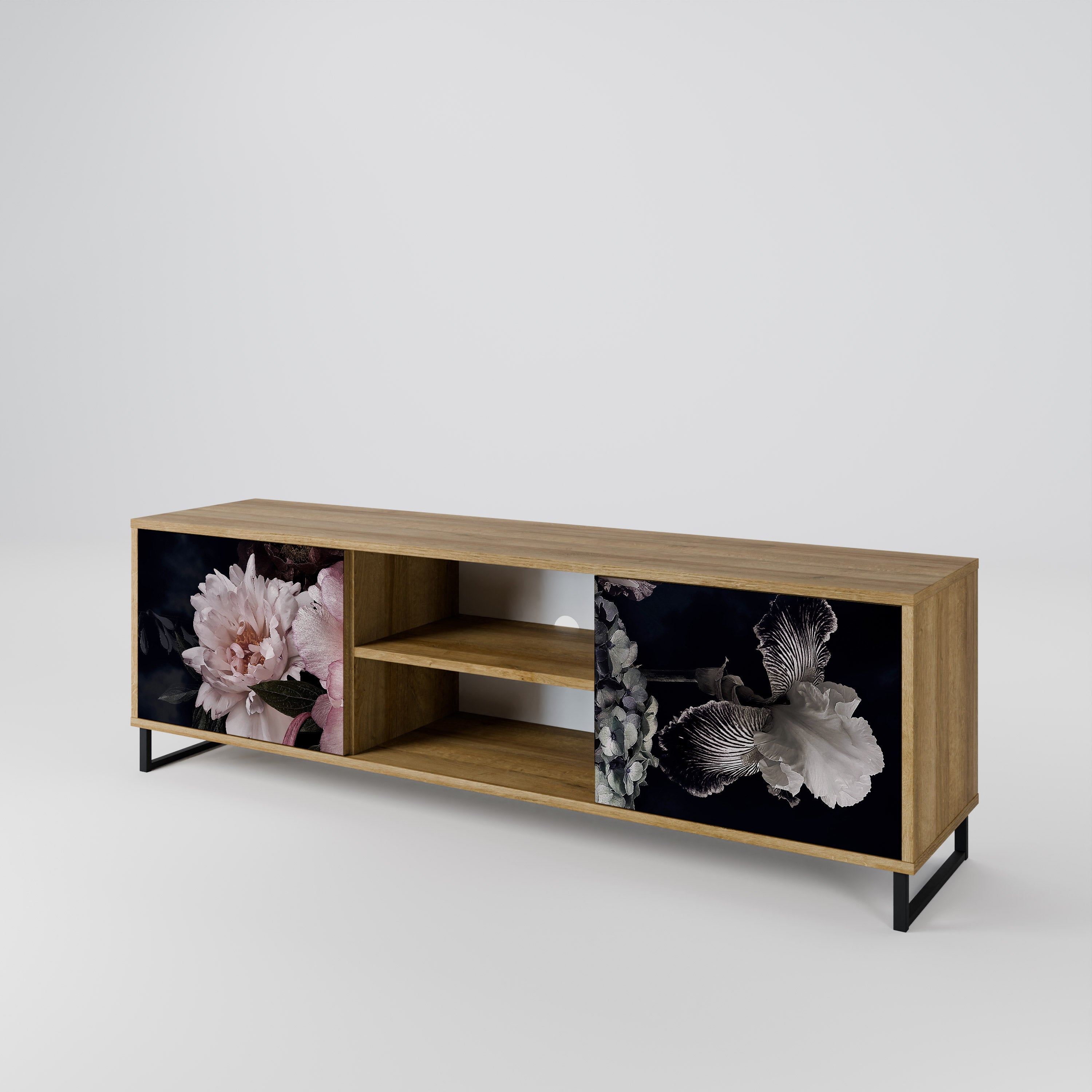 PURE BLOSSOM Mueble de TV de 2 Puertas
