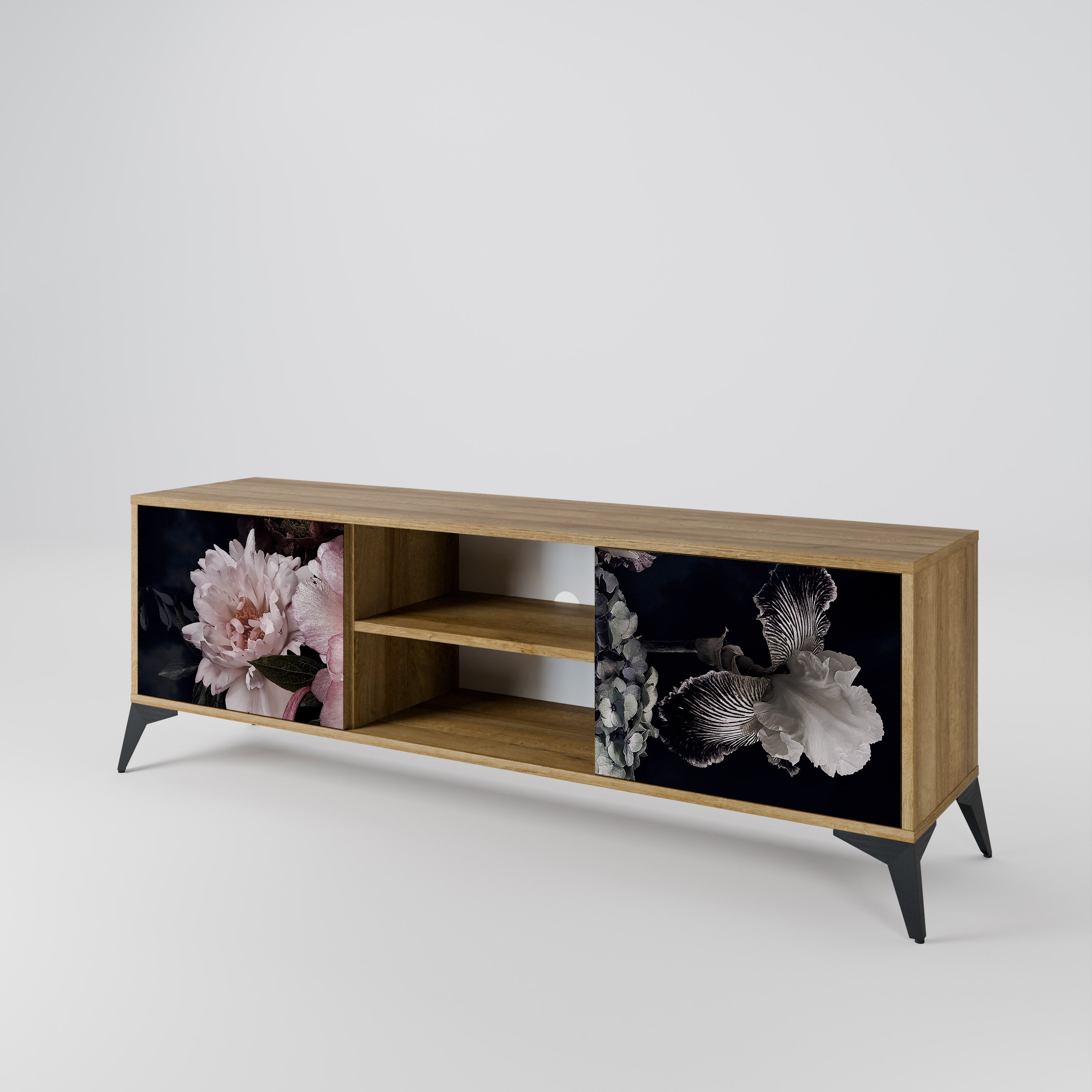 PURE BLOSSOM Mueble de TV de 2 Puertas