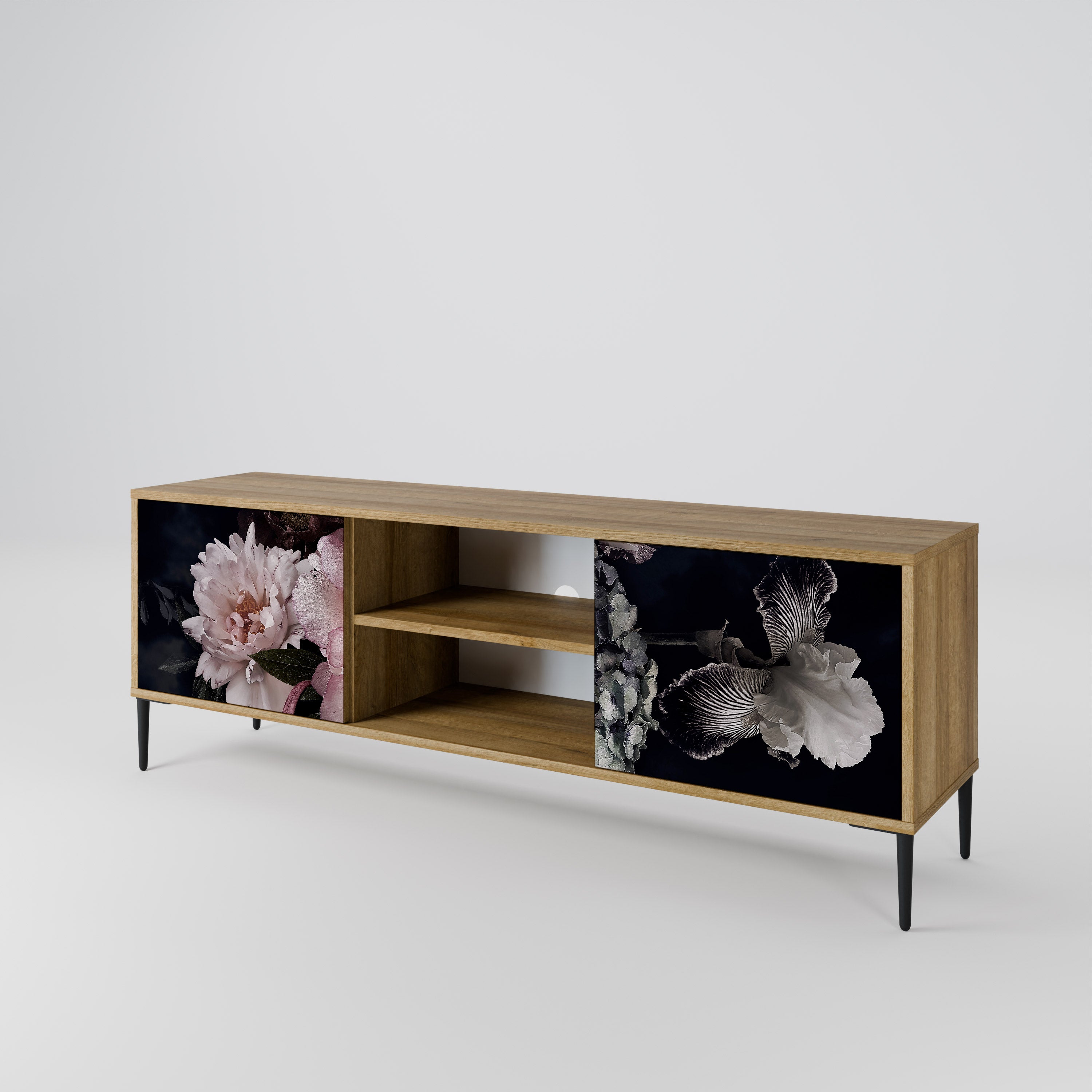 PURE BLOSSOM Mueble de TV de 2 Puertas