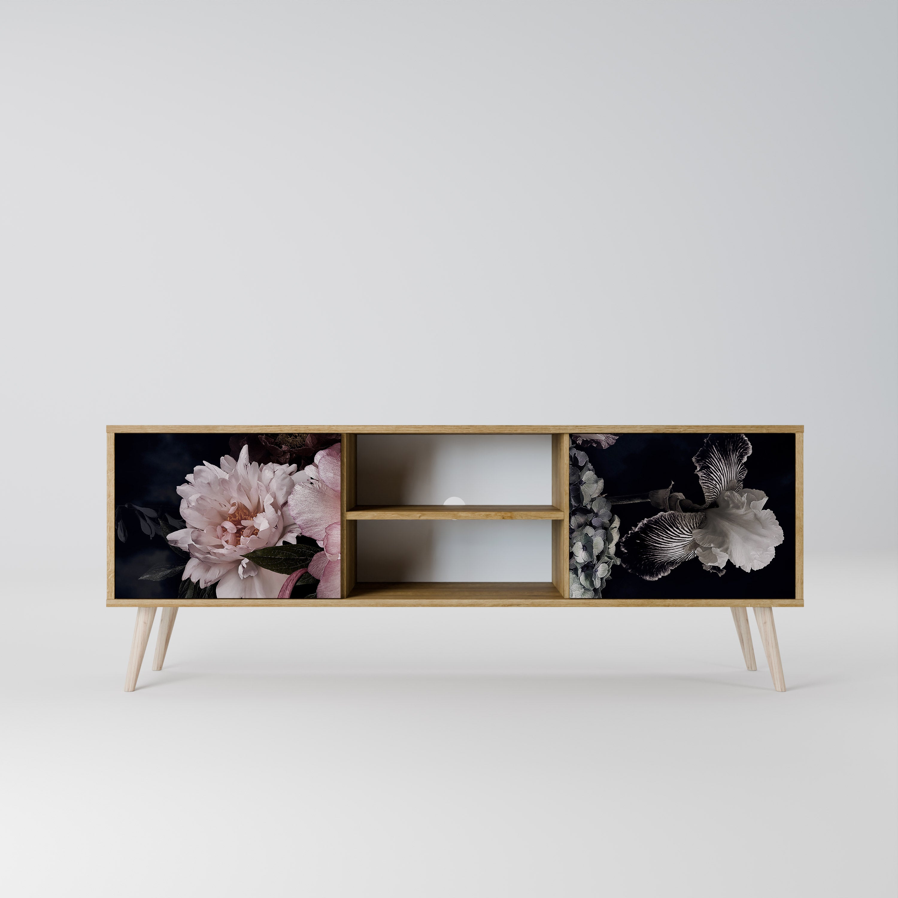 PURE BLOSSOM Mueble de TV de 2 Puertas
