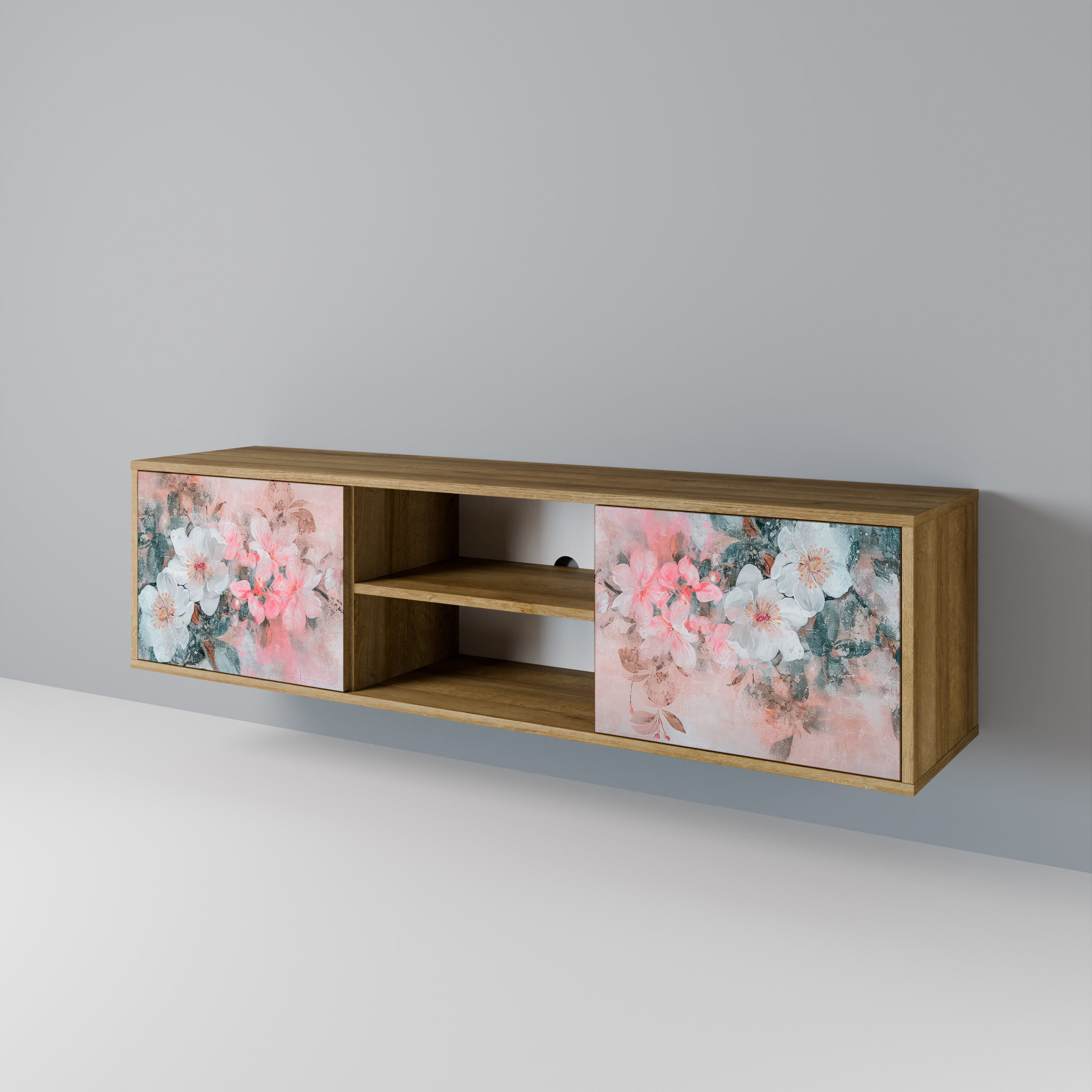 CHERRY BLOSSOM 2-Door TV Cabinet