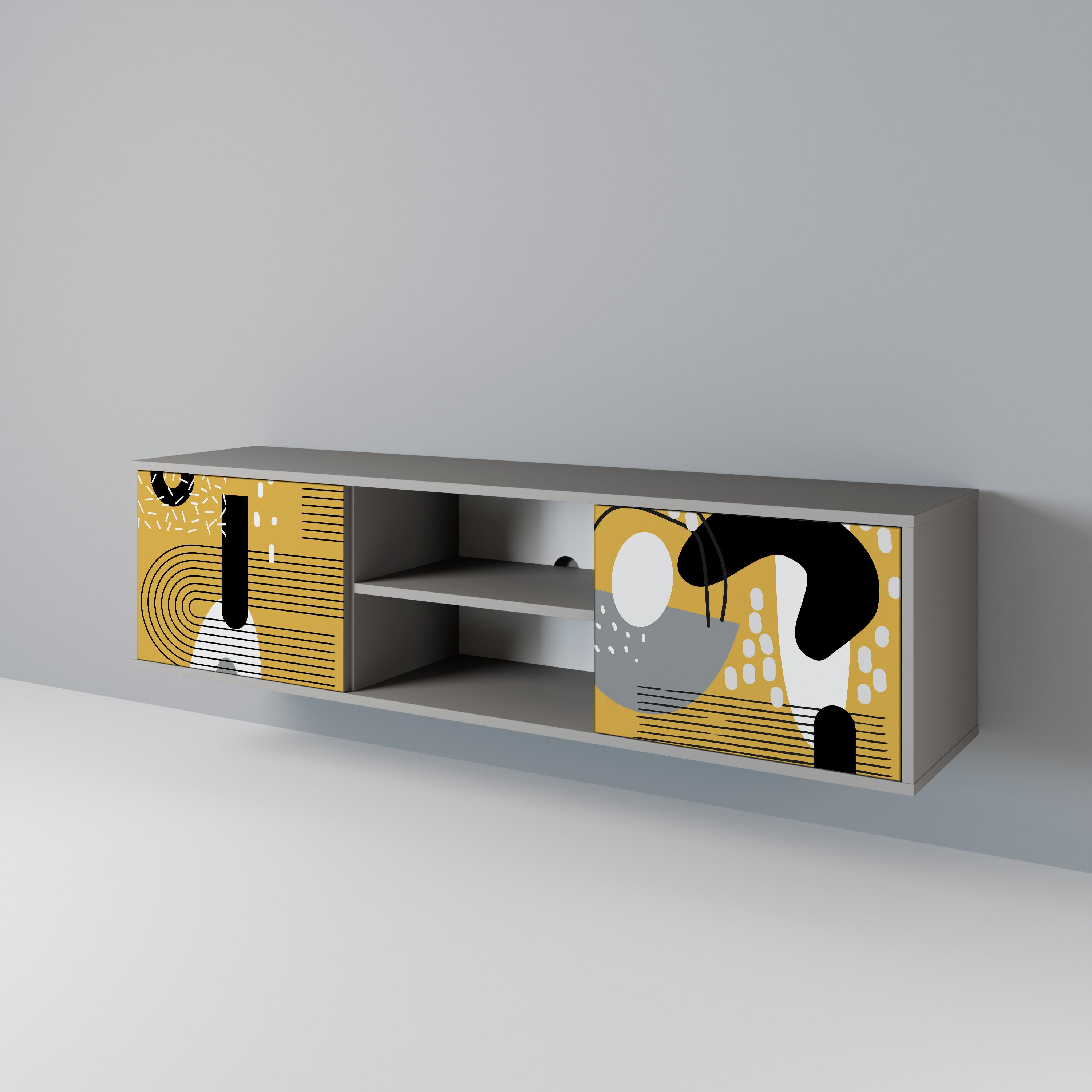 SHAPESHIFT SYMPHONY 2-türiges TV-Lowboard