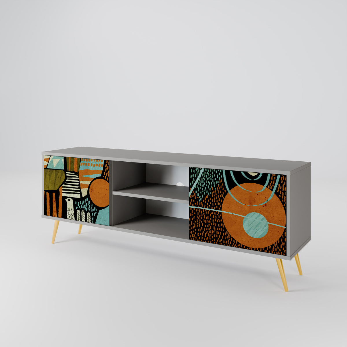 GEODE GLIMMER 2-Door TV Cabinet