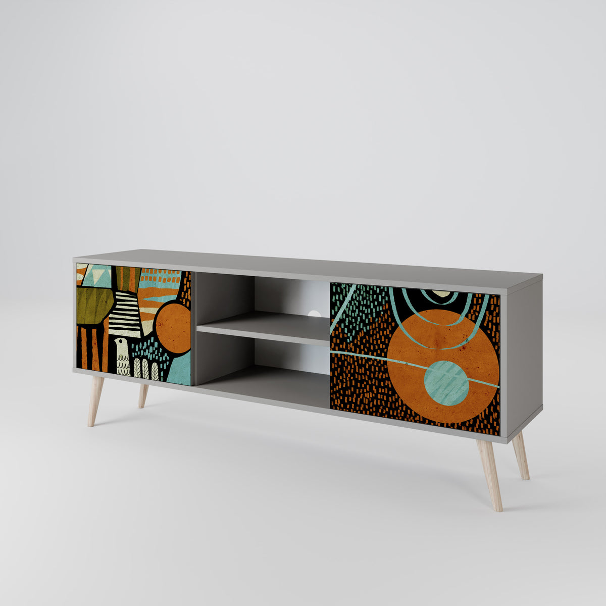 GEODE GLIMMER 2-Door TV Cabinet
