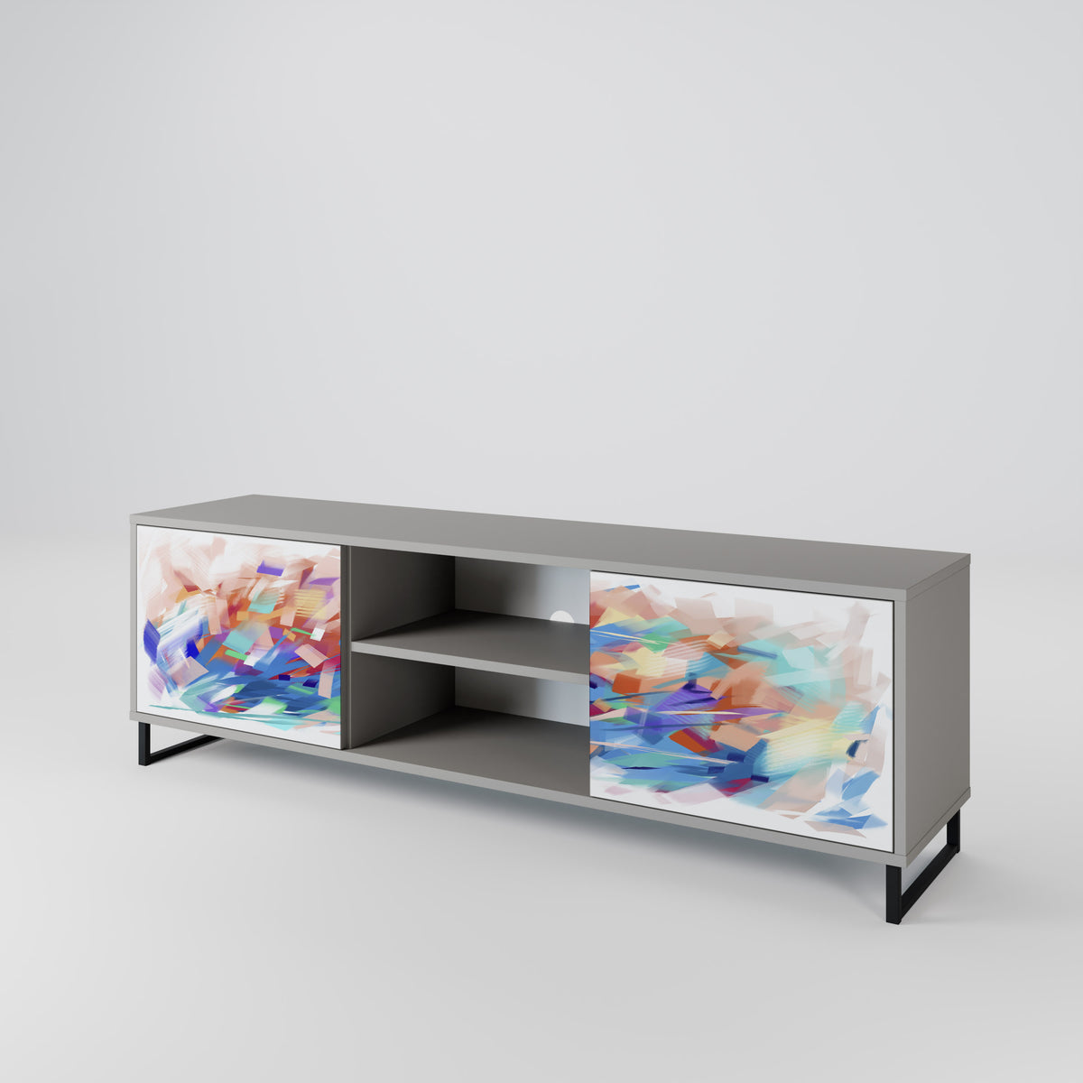 FINESSE MASH-UP Mueble de TV de 2 Puertas
