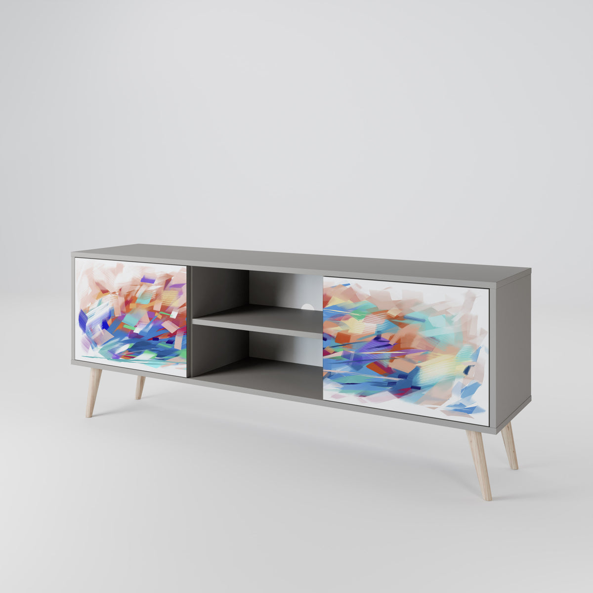 FINESSE MASH-UP Mueble de TV de 2 Puertas