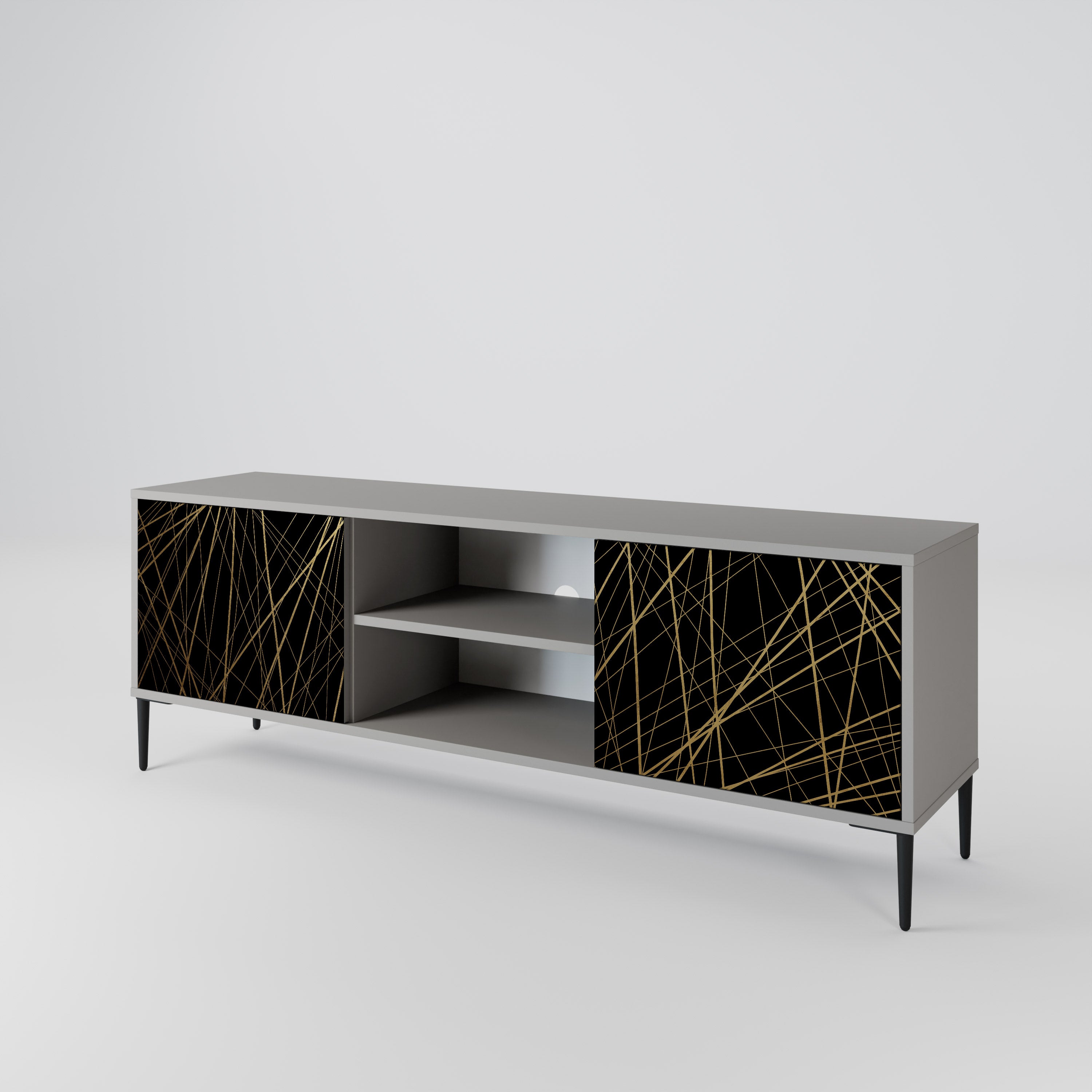 BRIGHT MESH 2-türiges TV-Lowboard
