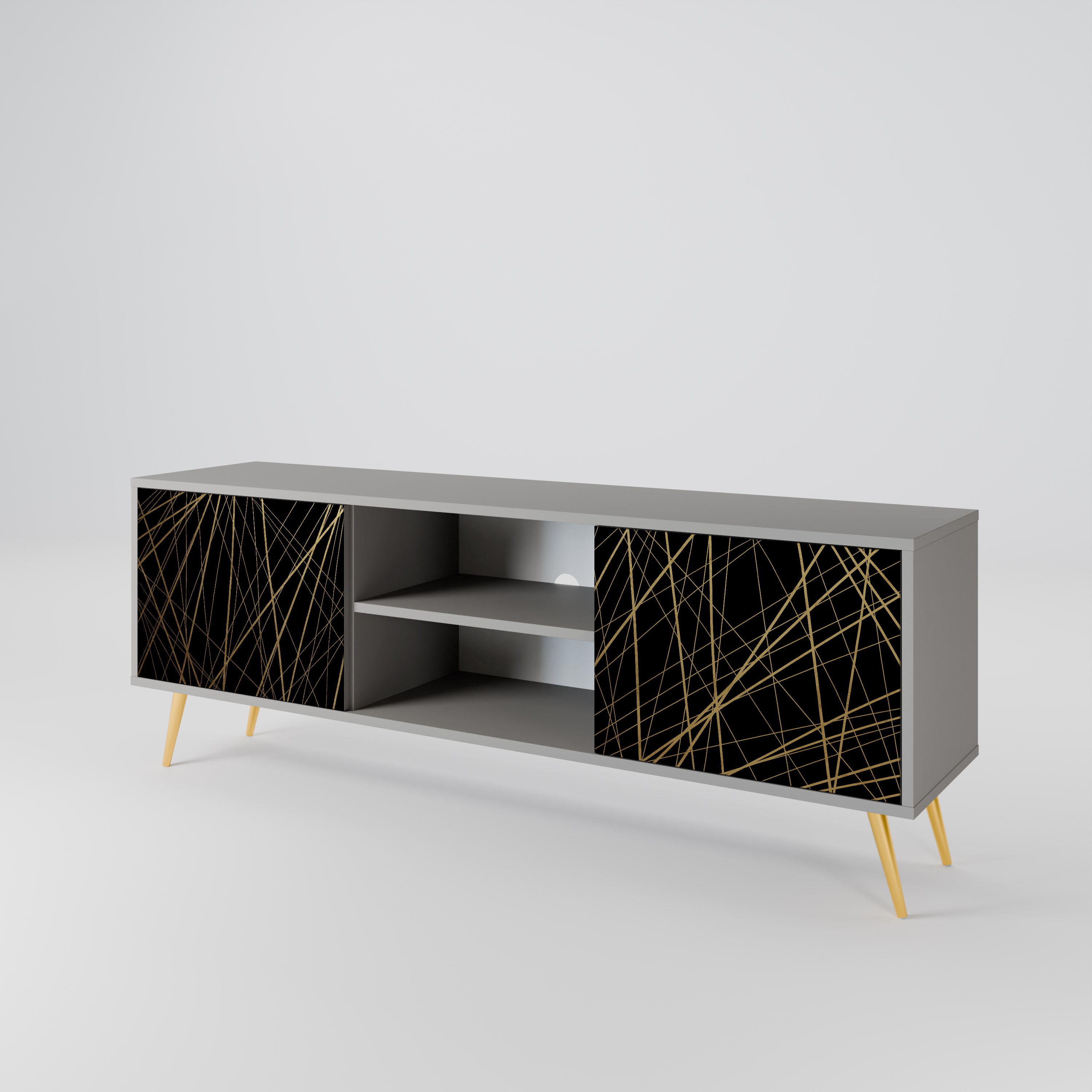 BRIGHT MESH 2-türiges TV-Lowboard